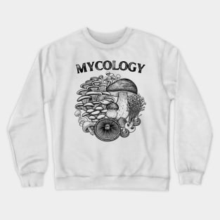 Mycology Wild Mushrooms Crewneck Sweatshirt